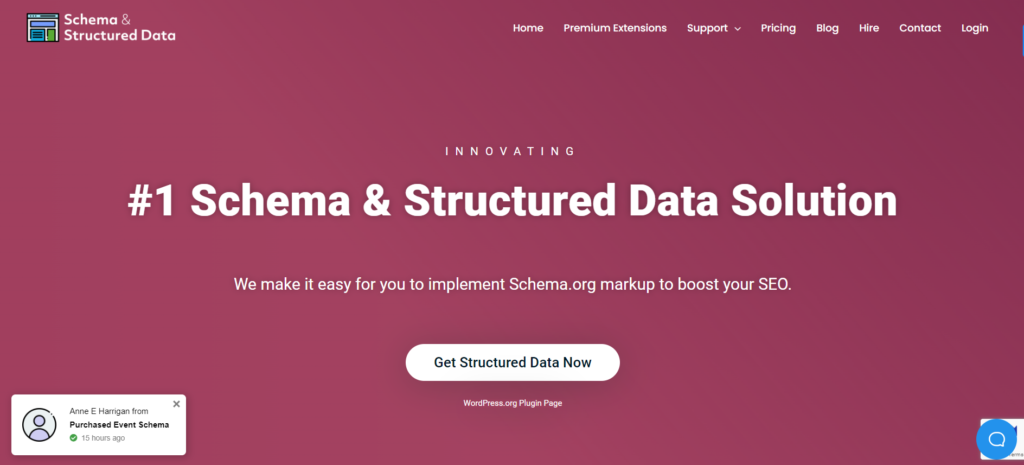 Schema Structured Data